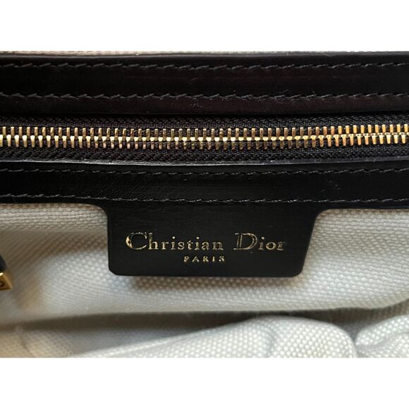 DIOR Blue Saddle Handbag Shoulder Bag Women's Size Small - Picture 6 of 16